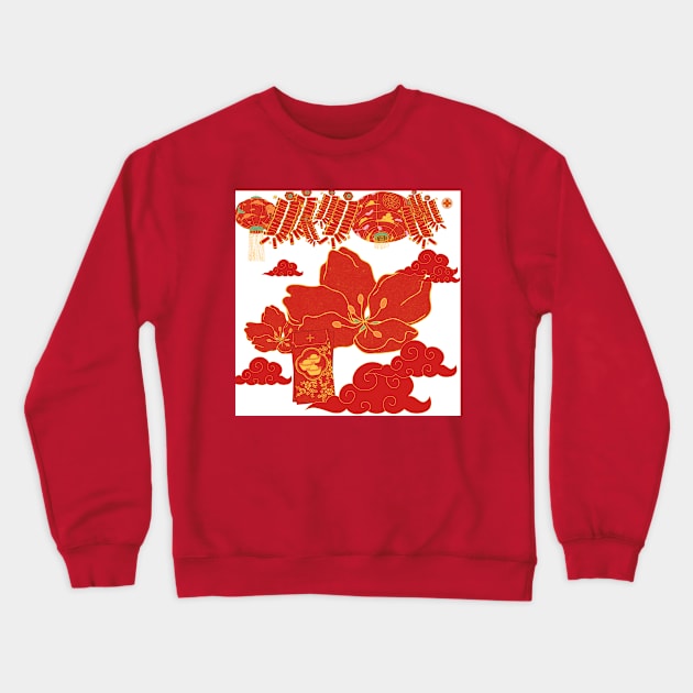 chinese new  year Crewneck Sweatshirt by PPphatsorn